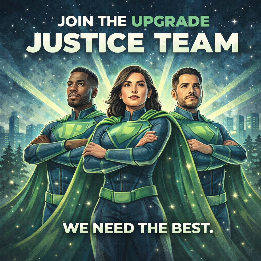 Join the Upgrade Justice Team